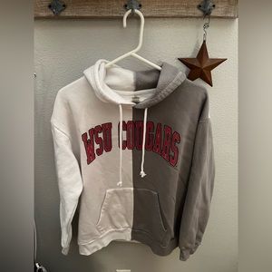 WSU Cougars Sweatshirt Hoodie Sz Medium